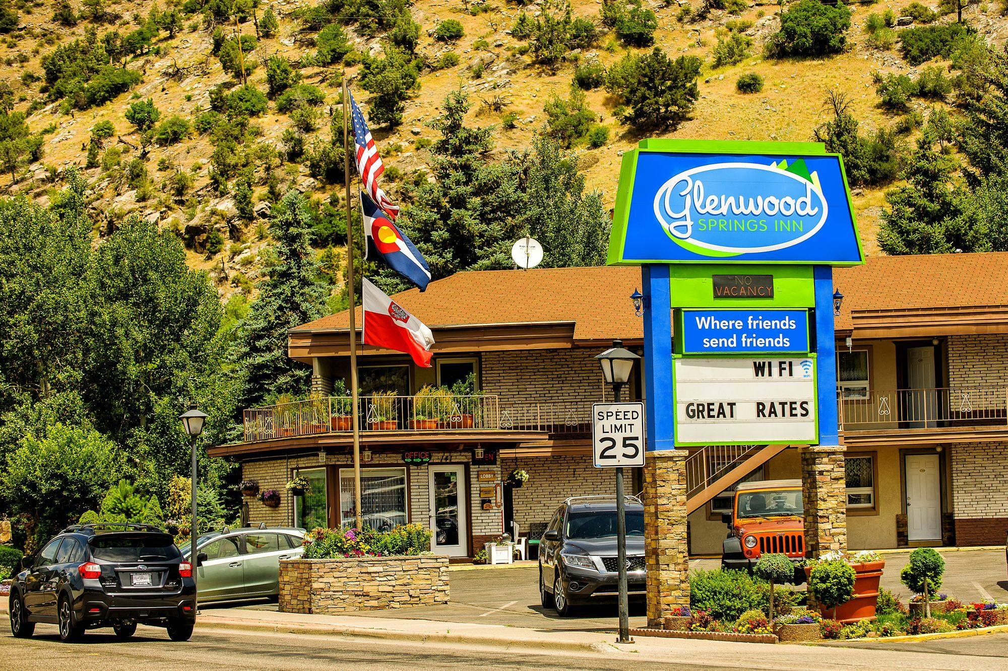 Glenwood Springs Inn Kültér fotó